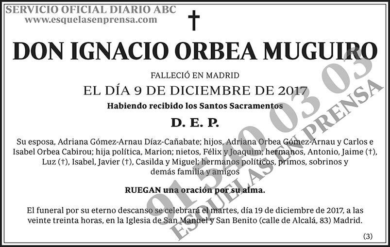 Ignacio Orbea Muguiro